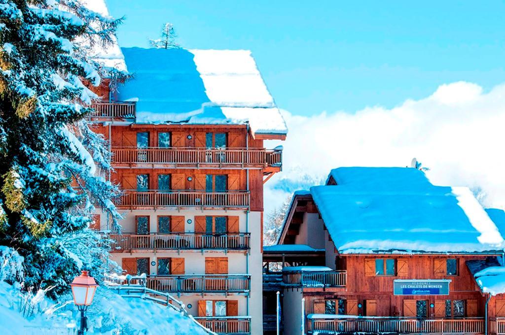 Residence Goelia Les Chalets De Wengen La Plagne Exterior foto